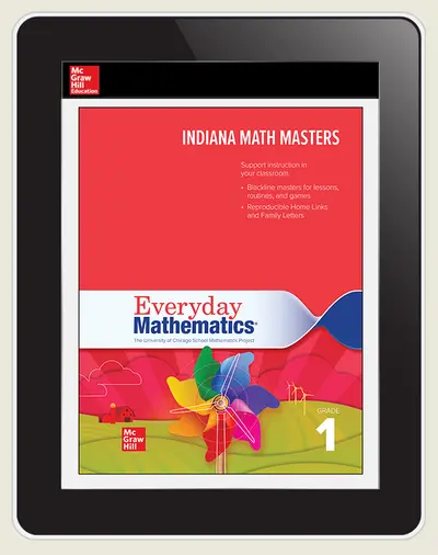 Everyday Mathematics 4 Indiana Student Center Grade 1, 1-Year Subscription