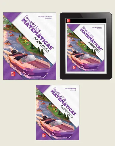 Reveal Math Accelerated, Spanish Student Bundle, 1-year subscription