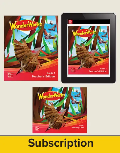 WonderWorks Grade 1 Classroom Bundle with 7 Year Subscription