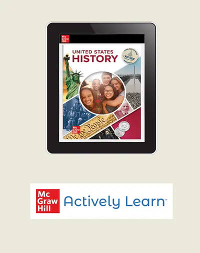 United States History, Digital Student Bundle with Actively Learn Social Studies, 1-year subscription