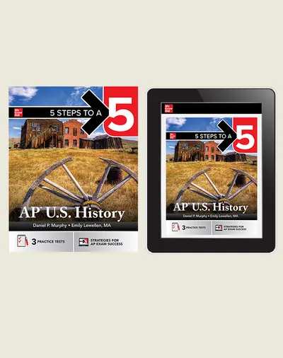 5 Steps to a 5: AP U.S. History, Student Bundle, 6 years