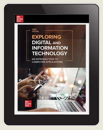 Exploring Digital and Information Technology: An Introduction to Computer Applications, Student Online Course, 1-year subscription