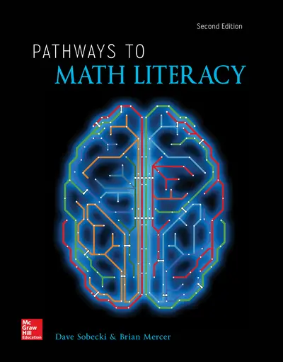 McGraw-Hill eBook Online Access 360 Days for Pathways to Math Literacy