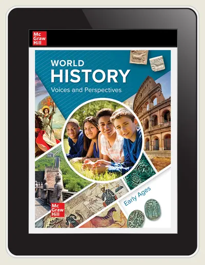 World History: Voices and Perspectives, Early Ages, Student Digital License, 1-year subscription