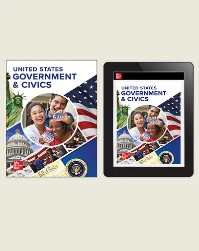 United States Government and Civics, Student Bundle, 6-year subscription
