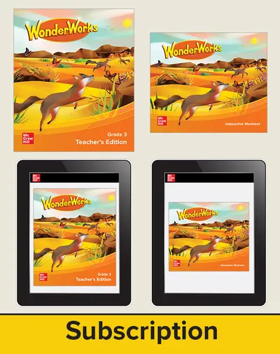 WonderWorks Grade 3 Rollover Bundle with 4 Year Subscription