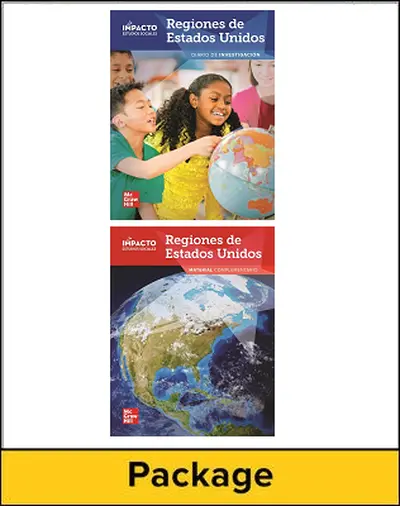 IMPACTO Social Studies, Regiones de Estados Unidos, Grade 4, Inquiry Journal and Research Companion
