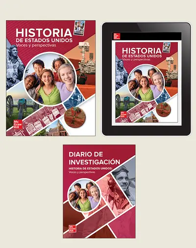 United States History: Voices and Perspectives, Spanish Student Bundle Plus Inquiry Journal, 6-year subscription