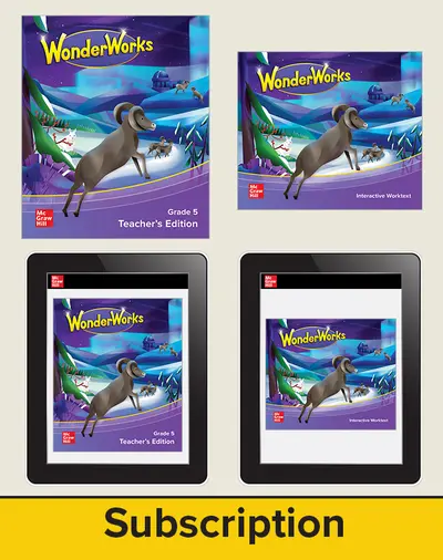 WonderWorks Grade 5 Rollover Bundle with 8 Year Subscription