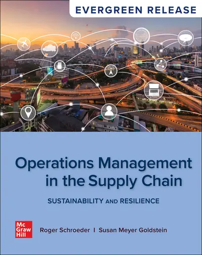 Operations Management In The Supply Chain: Sustainability and Resilience: 2024 Release