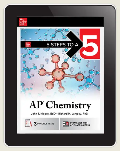 5 Steps to a 5: AP Chemistry, 1 year student subscription