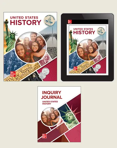 United States History, Student Bundle Plus Inquiry Journal, 1-year subscription