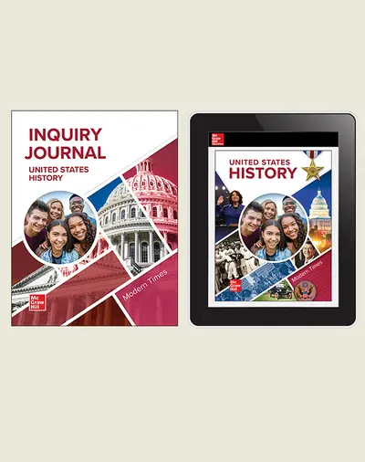 United States History, Modern Times, Student Inquiry Bundle, 6-year subscription