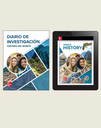 World History, Spanish Student Inquiry Bundle, 6-year subscription