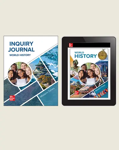 World History, Modern Times, Student Inquiry Bundle, 1-year subscription