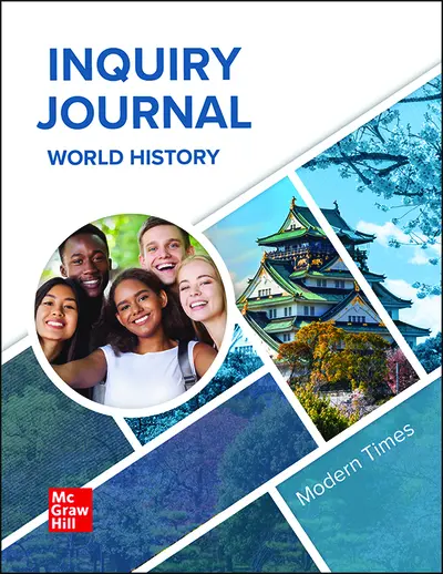 World History, Modern Times, Print Inquiry Journal Bundle, 6-year Fulfillment