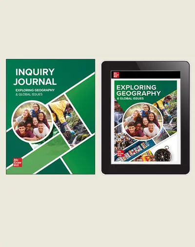 Exploring Geography and Global Issues, Student Inquiry Bundle, 1-year subscription