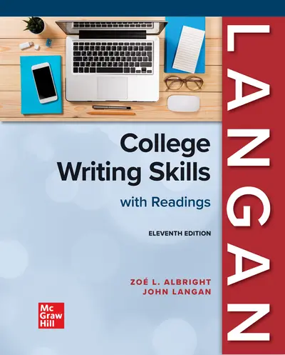 College Writing Skills with Readings