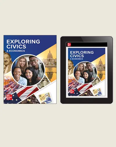 Exploring Civics and Economics, Student Bundle, 6-year subscription