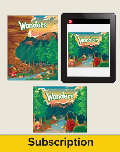 Wonders Grade 4 Comprehensive Student Bundle with 6 Year Subscription