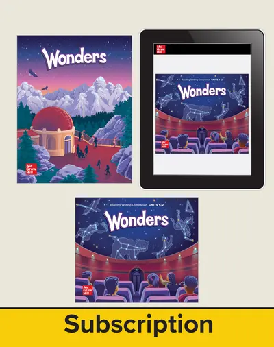 Wonders Grade 5 Comprehensive Student Bundle with 6 Year Subscription