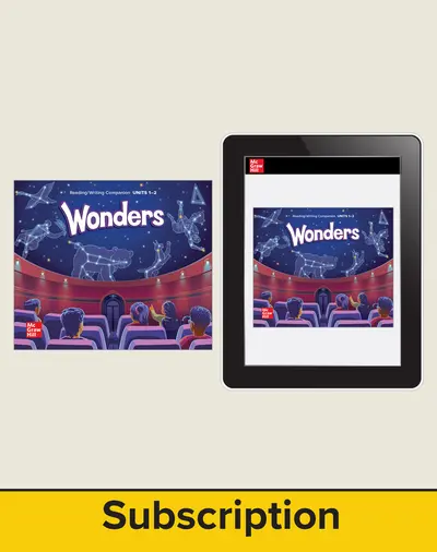 Wonders Grade 5 Valued Customer Student Bundle with 6 Year Subscription