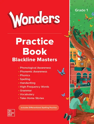 Wonders Grade 1 National Practice Book