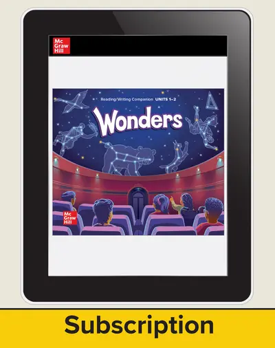 Wonders National Student Workspace 1-Year Subscription G5