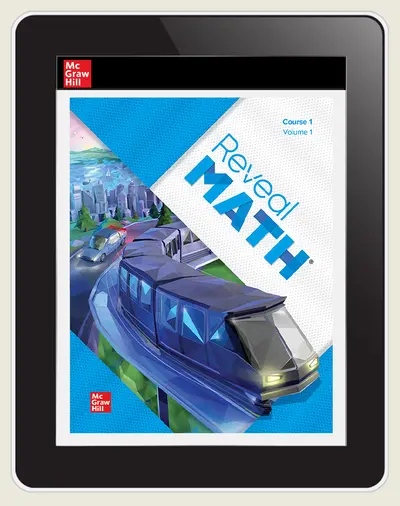 Reveal Math, Course 1, Student Digital Center, 6-Year Subscription