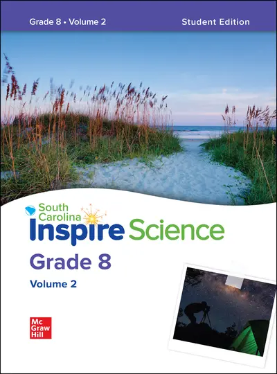 CUS SC Inspire Science: Grade 8, Write-In Student Edition, Volume 2