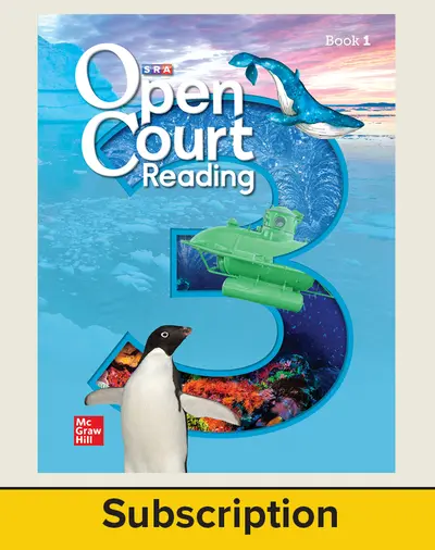 Open Court Reading Grade 3 Basic Student Print and Digital Bundle, 1 Year Subscription