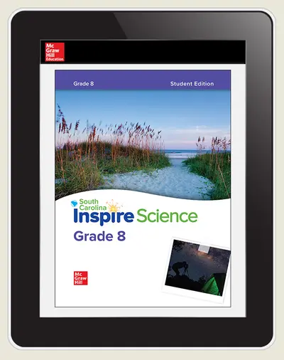 CUS SC Inspire Science: Grade 8, Digital Student Center, 1-year subscription