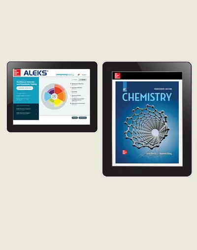 Chang, Chemistry, 2023, 14e, AP Edition, Student Subscription Plus ALEKS via my.MHEducation.com Digital Bundle, 3-year subscription