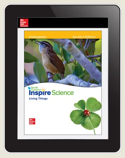 CUS SC Inspire Science: Grade K, Online Student Center, 6-Year Subscription