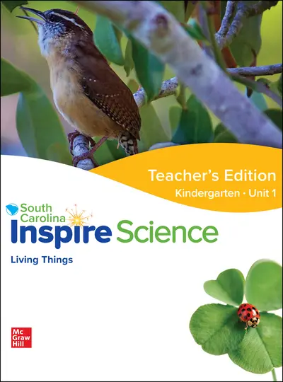 CUS SC Inspire Science: Grade 1, Teacher Edition, Unit 1