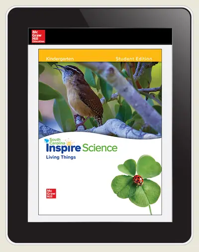 CUS SC Inspire Science: Grade K, Online Student Center, 1-Year Subscription