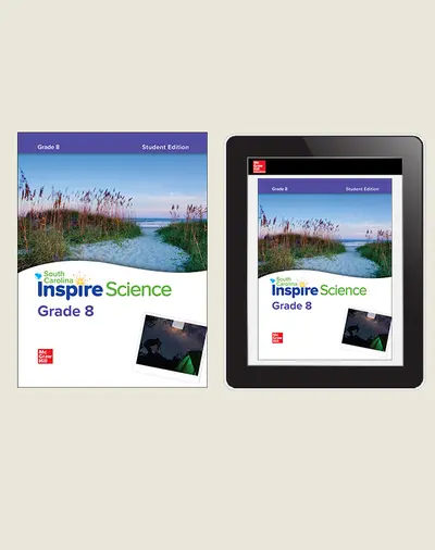 CUS SC Inspire Science: Grade 8, Comprehensive Student Bundle, 6-yr subscription