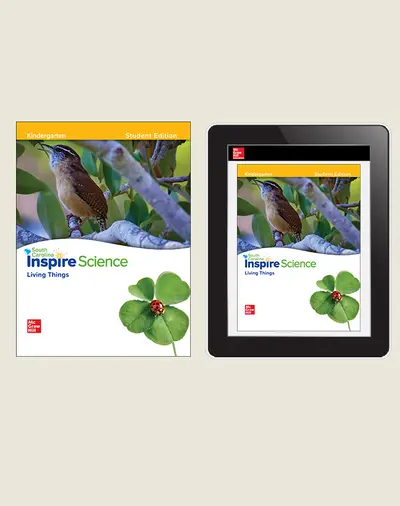 CUS SC Inspire Science: Grade K, Student Bundle, 1 Year Subscription