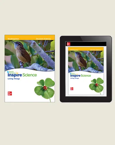 CUS SC Inspire Science: Grade K, Student Bundle, 3 Year Subscription