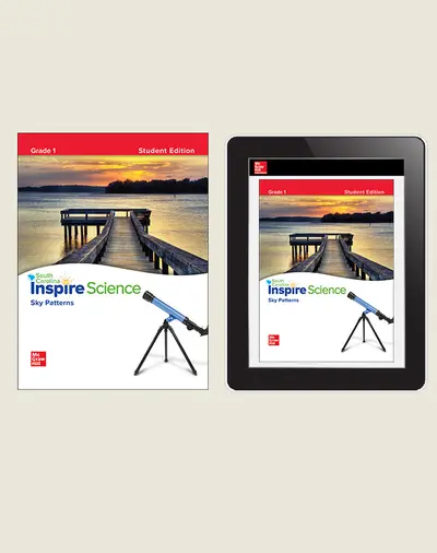 CUS SC Inspire Science: Grade 1, Student Bundle, 3 Year Subscription