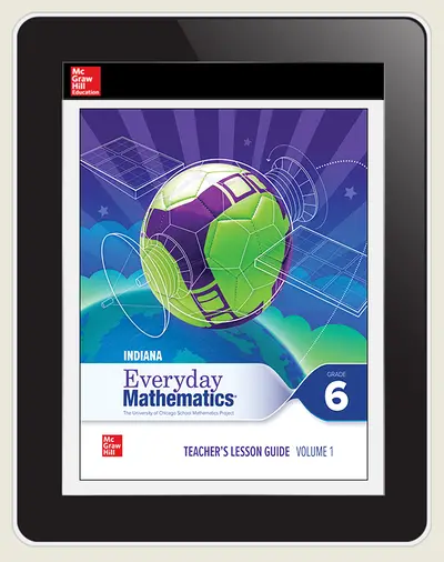 Everyday Mathematics 4 Indiana Teacher Center Grade 6, 6-Year Subscription