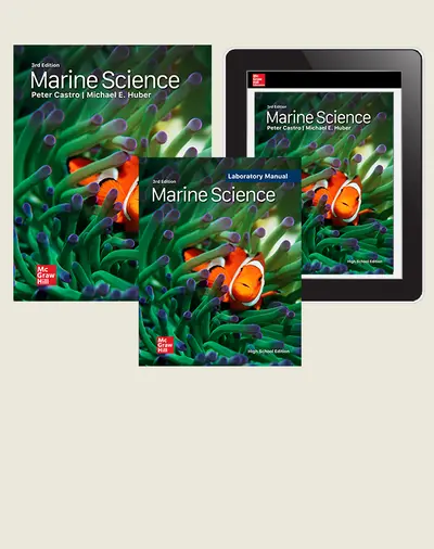 Castro, Marine Science, 2025, 3e, Lab Manual Student Bundle, 6-year subscription