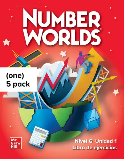 Number Worlds Level G, Spanish Unit 1 Student Workbook 5-pack