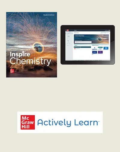 Inspire Science: Chemistry, G9-12 Comprehensive Student Bundle with Actively Learn Science, 1-year subscription