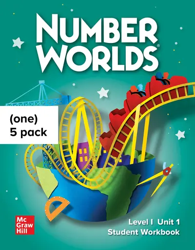 Number Worlds Level I, Unit 1 Student Workbook 5-pack