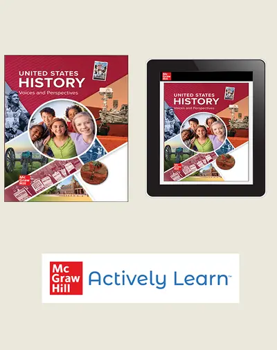 United States History: Voices and Perspectives, Student Bundle with Actively Learn Social Studies, 1-year subscription