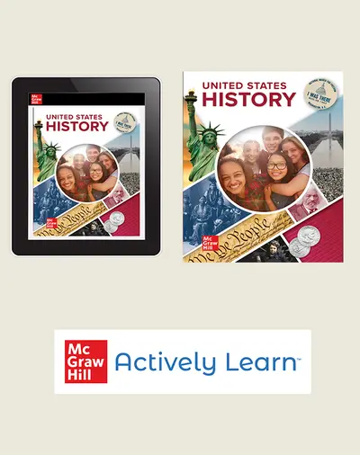 United States History, Student Bundle with Actively Learn Social Studies, 1-year subscription