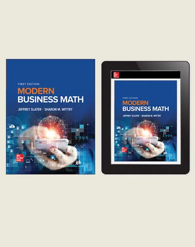 Modern Business Math, Student Bundle, 1-yr