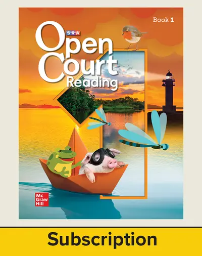 Open Court Reading Grade 1 Comprehensive Student Print and Digital Bundle, 5 Year Subscription
