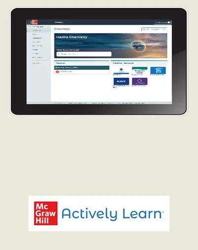 Inspire Science: Chemistry, G9-12 Digital Student Bundle with Actively Learn Science, 1-year subscription